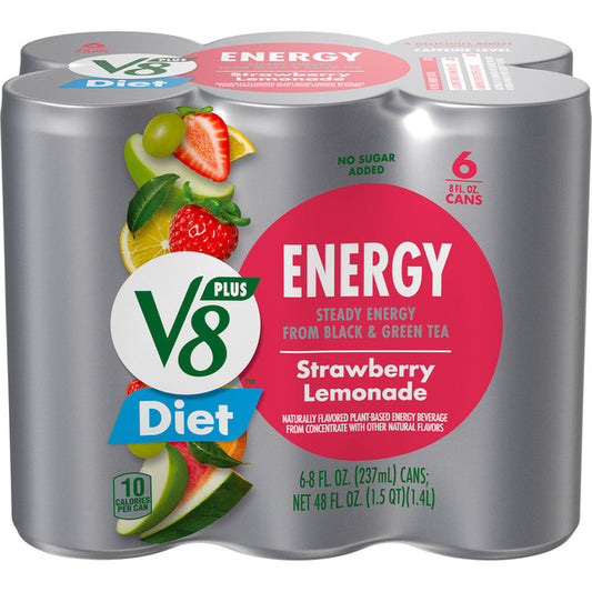 V8 Diet Strawberry Lemonade Energy Drink