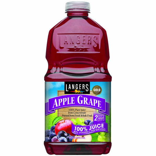 Langers 100%, Apple Grape Juice