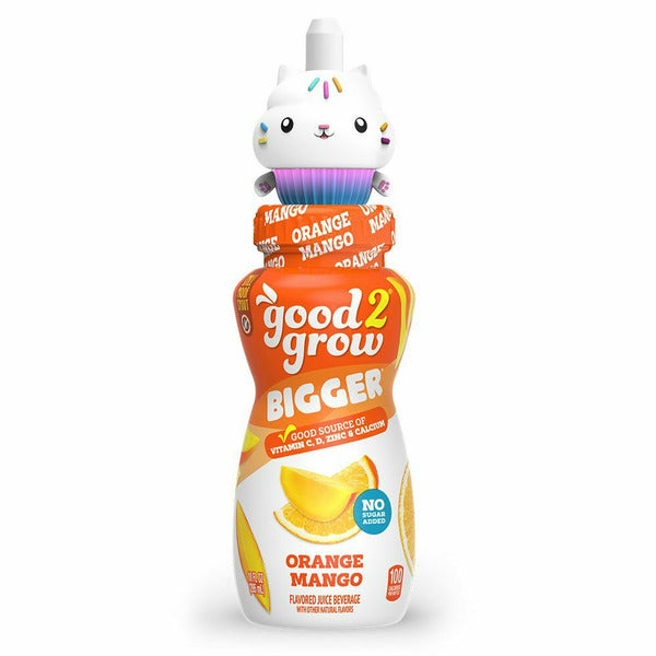 good2grow Bigger Orange Mango Juice, Character Tops Vary