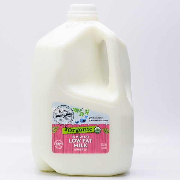 Sunnyside Farms Organic 1% Low Fat Milk