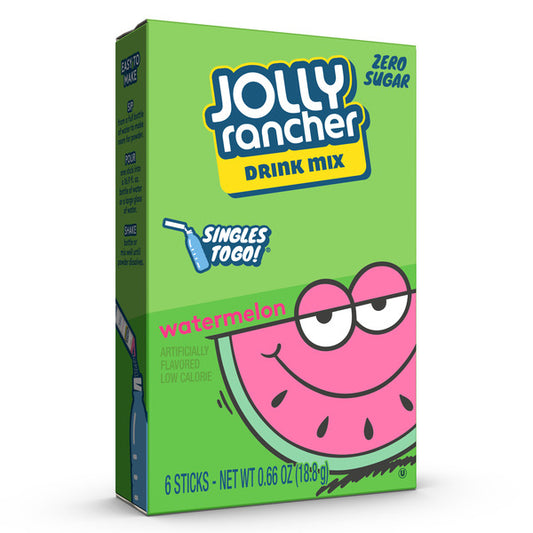 Jolly Rancher Singles To Go Low Calorie Watermelon