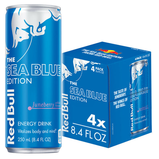 Red Bull Sea Blue Edition Energy Drink