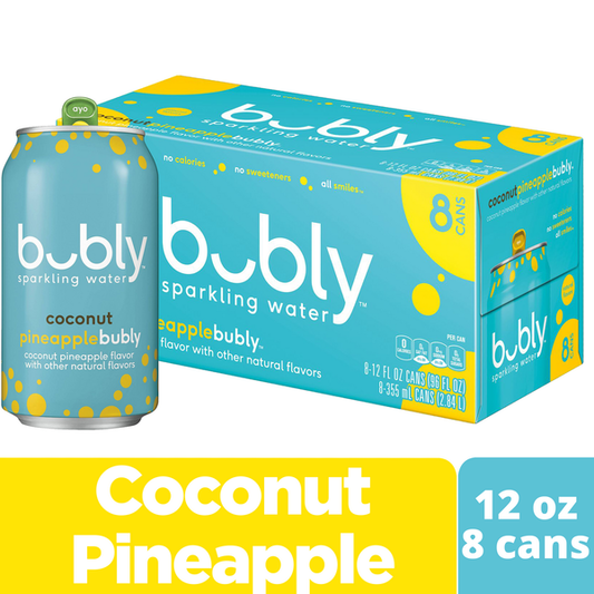 bubly Sparkling Water Coconut Pineapple