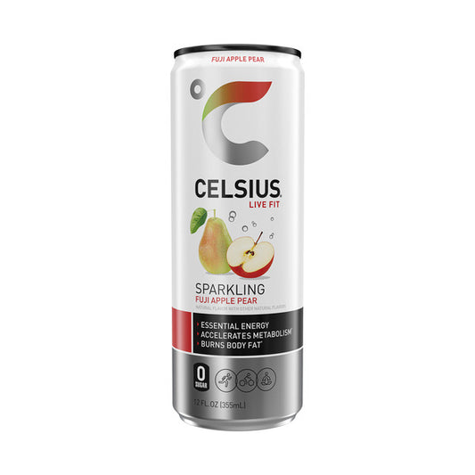 Celsius Sparkling Fuji Apple Pear, Energy Drink