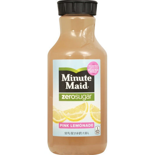 Minute Maid Sugar Pink Lemonade Bottle