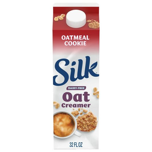 Silk Oatmeal Cookie Oat Creamer, Dairy Free, Gluten Free, Soy Free