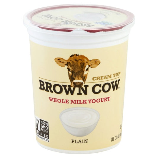 Brown Cow® Cream Top Whole Milk Yogurt Plain