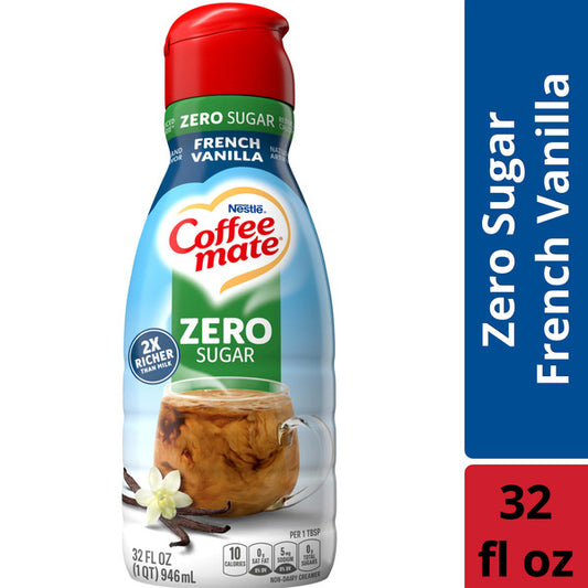 Coffee mate Zero Sugar French Vanilla Coffee Creamer