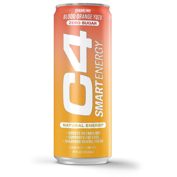 C4 Energy C4 Smart Energy Carbonated, Blood Orange Yuzu