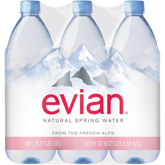 evian Natural Spring Water