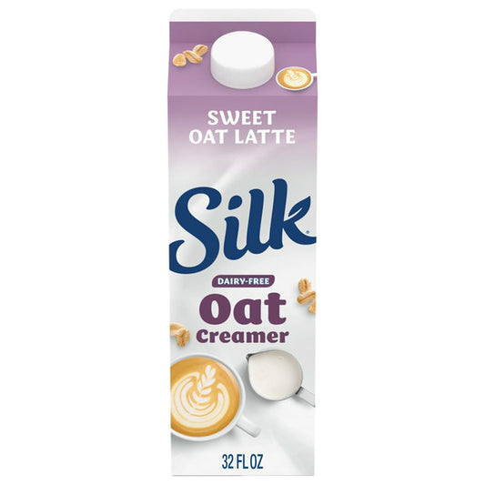 Silk Sweet Oat Latte Oat Creamer, Dairy Free, Gluten Free, Soy Free