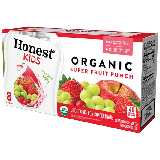 The Honest Company Kids Super Fruit Punch Organic Fruit Juice