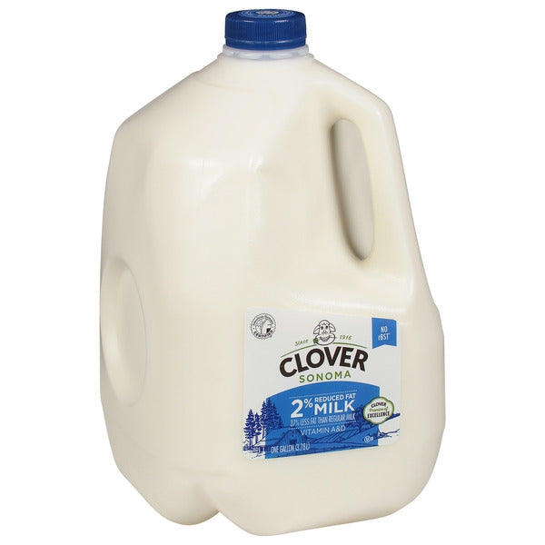 Clover Sonoma Conventional Reduced Fat 2% Milk Gallon