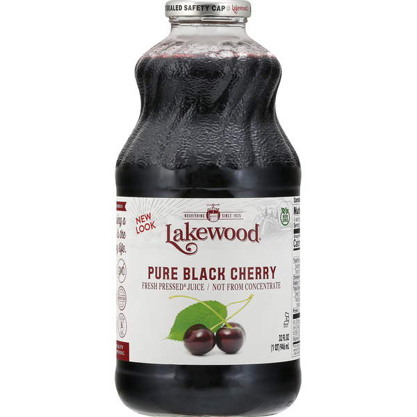 Lakewood Juice, Fresh Pressed, Pure Black Cherry