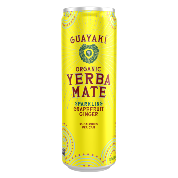 Guayakí Organic, Sparkling Grapefruit Ginger