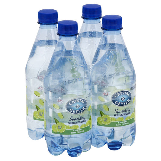 Crystal Geyser Lime Sparkling Water