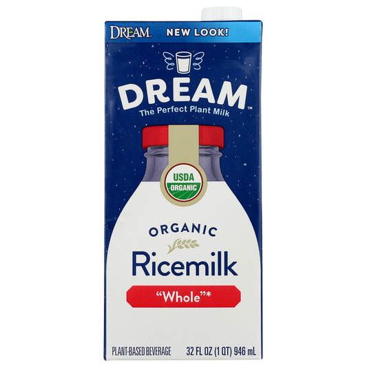 Dream Ricemilk, Organic, Whole