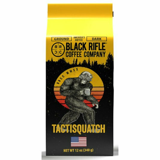 Black Rifle Coffee Tactisquatch, Dark Roast, Ground Coffee