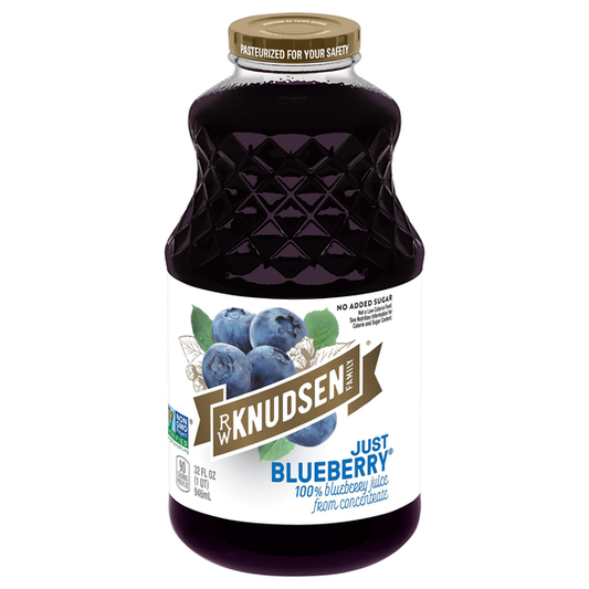 R.W. Knudsen Family Just Blueberry Juice, 100% Juice