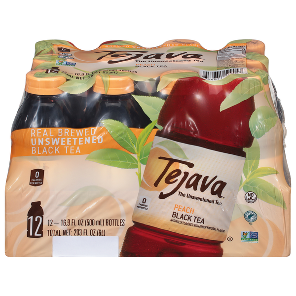 Tejava Black Tea, Peach