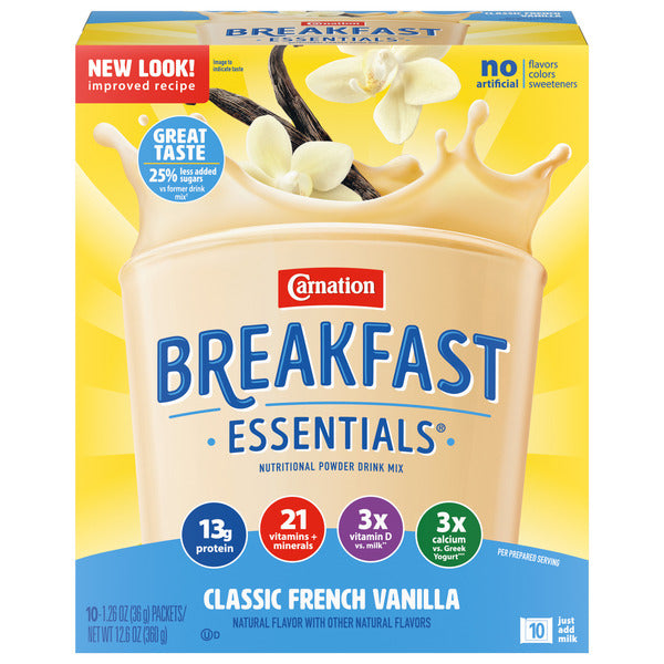 Carnation Breakfast Essentials Classic French Vanilla