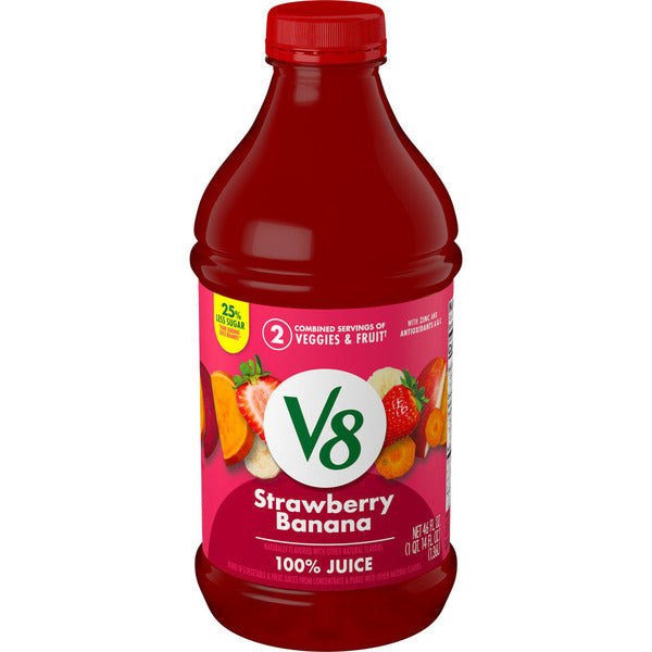 V8 Strawberry Banana 100% Juice