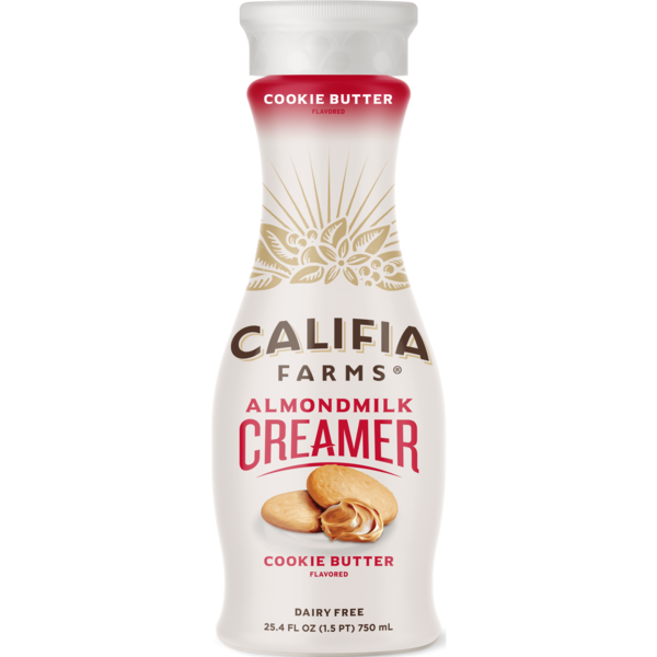 Califia Farms Cookie Butter Almond Milk Coffee Creamer