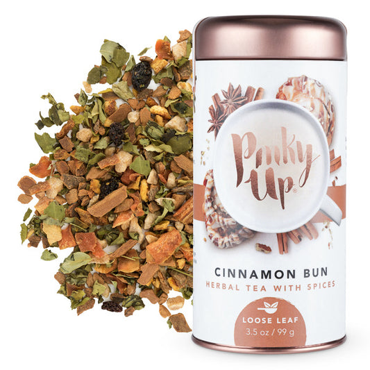 Pinky Up Cinnamon Bun Loose Leaf Tea Tins