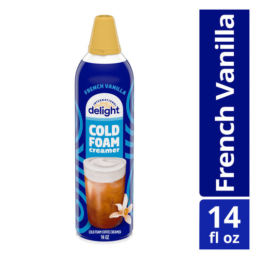 International Delight French Vanilla Cold Foam Coffee Creamer