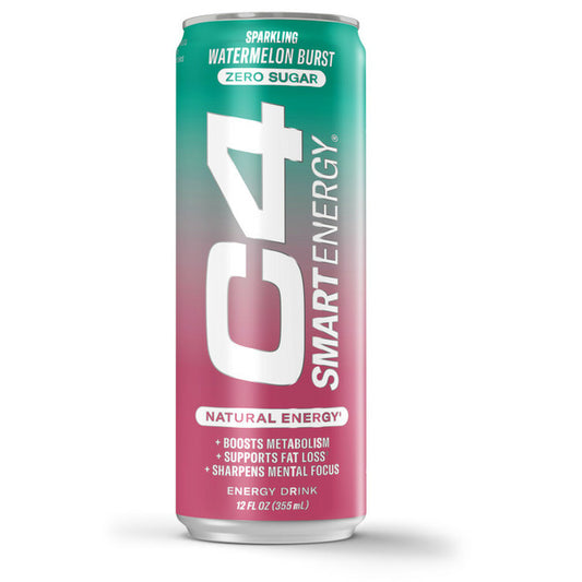 C4 Energy C4 Smart Energy Carbonated, Watermelon