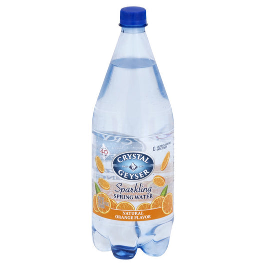 Crystal Geyser Orange Sparkling Water