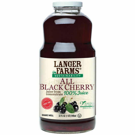 Langer Farms  All Black Cherry Juice