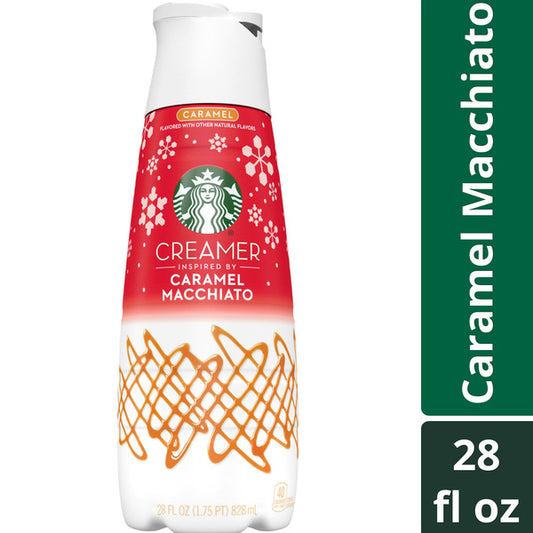 Starbucks Liquid Coffee Creamer Caramel Flavored Creamer