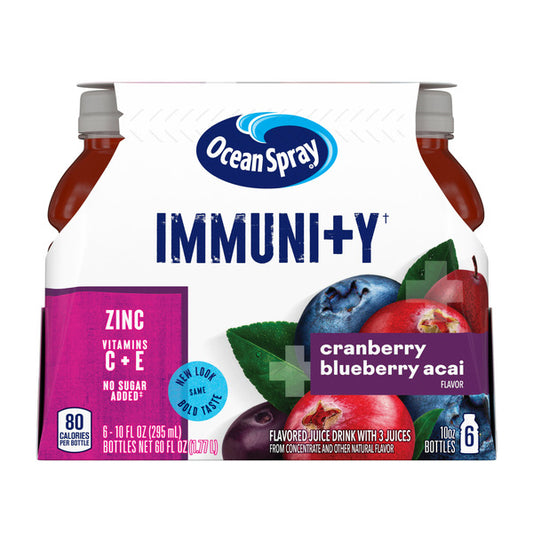 Ocean Spray Cranberry Blueberry Acai Flavored Juice Drinks