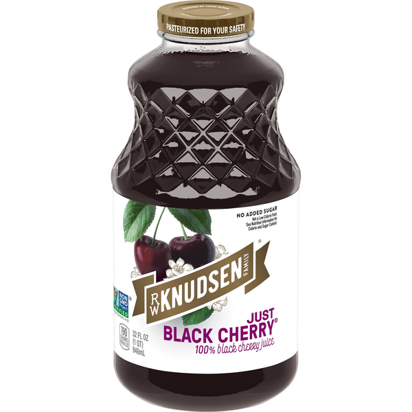 R.W. Knudsen Family Just Black Cherry Juice, 100% Juice