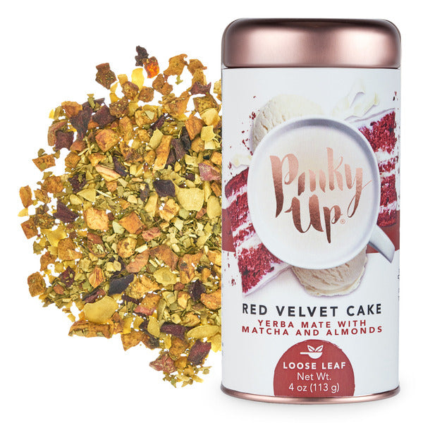 Pinky Up Red Velvet Loose Leaf Tea Tins