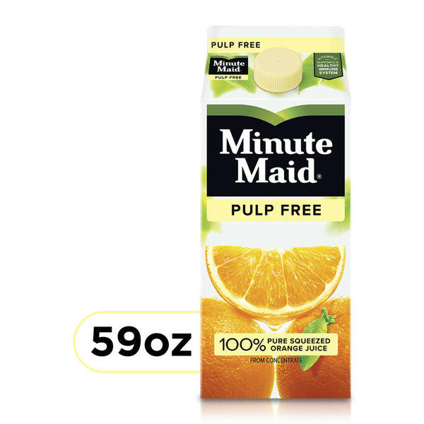 Minute Maid Orange Juice Pulp Free, Fruit Juice Drink