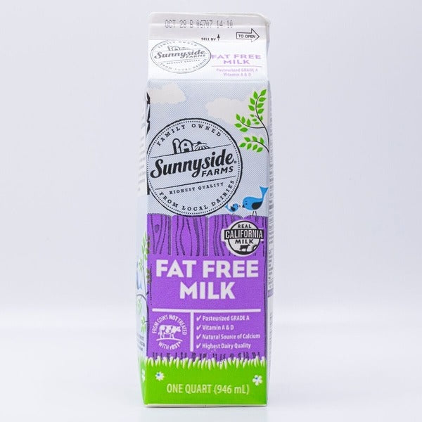 Sunnyside Farms Fat Free Milk