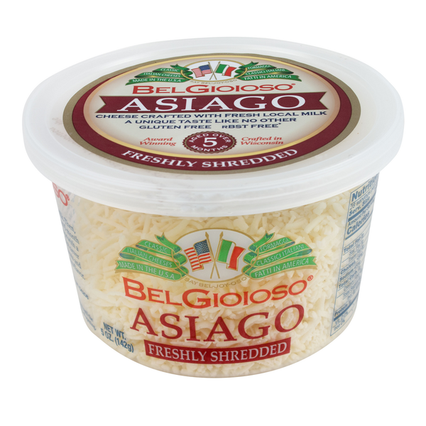 BelGioioso Cheese, Freshly Shredded, Asiago Cup