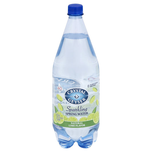 Crystal Geyser Lime Sparkling Water