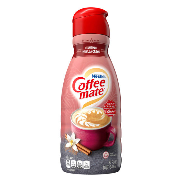 Coffee mate Duo Cinnamon Vanilla Liquid Coffee Creamer