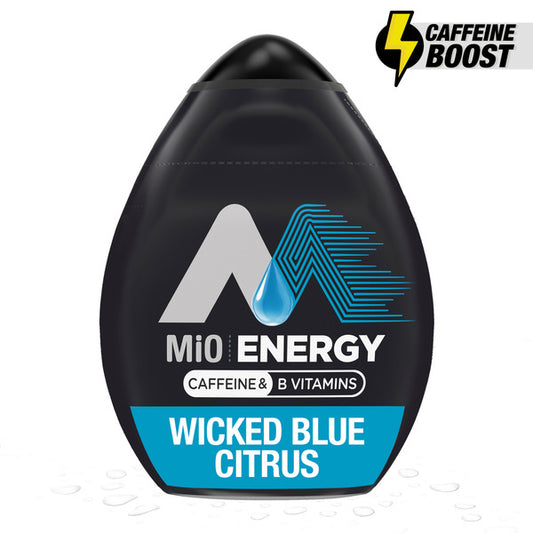 MiO Energy Wicked Blue Citrus Naturally Flavored Liquid Water Enhancer Drink Mix