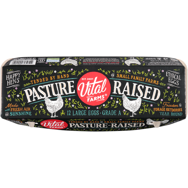 Vital Farms Pasture Raised Large Grade A Eggs