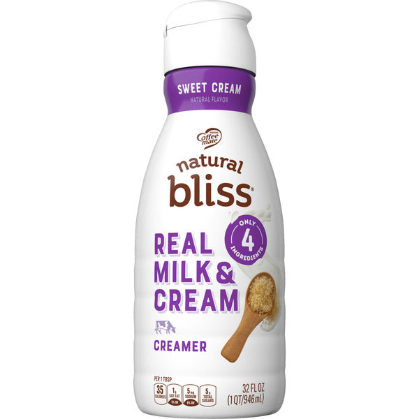 Coffee mate Natural Bliss Sweet Cream Coffee Creamer