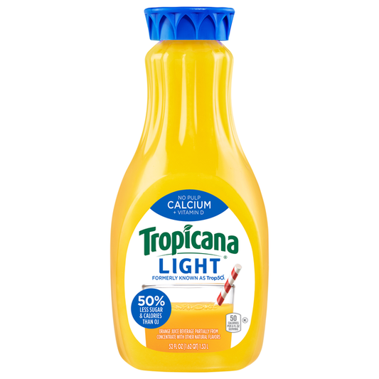 Tropicana Orange Juice Beverage, Light