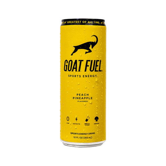 G.O.A.T Fuel Sports Energy Drink, Peach Pineapple