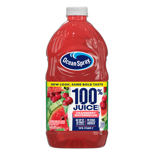 Ocean Spray 100% Juice Cranberry Watermelon Juice Blend