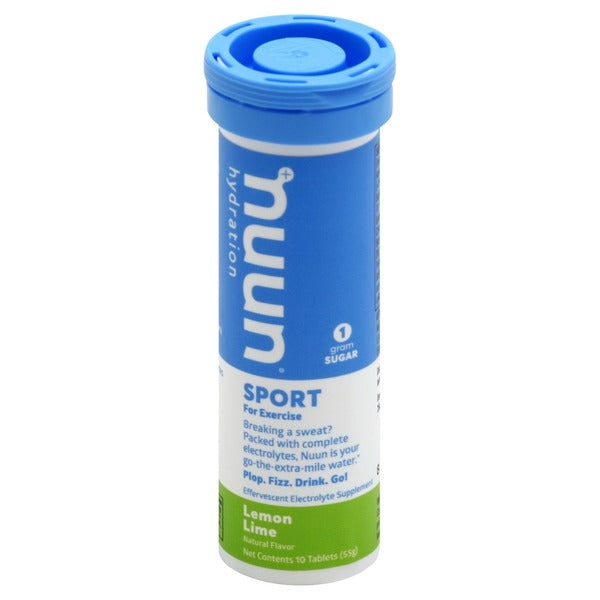 Nuun Sport, Tablets, Lemon Lime