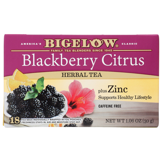 Bigelow Herbal Tea, Blackberry Citrus, Tea Bags