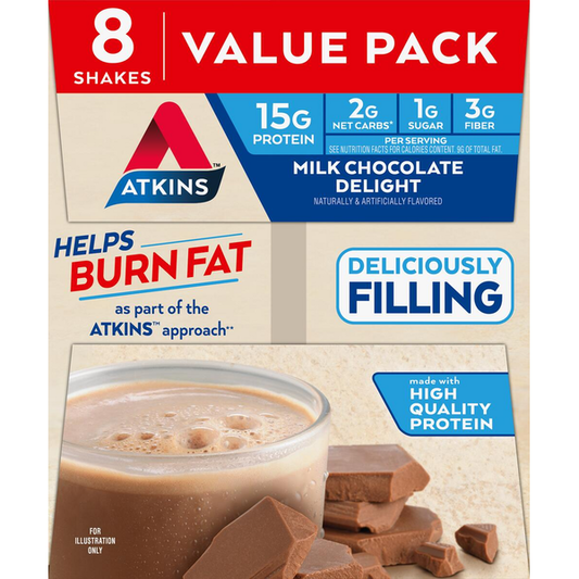 Atkins Protein Rich Shake Milk Chocolate Delight